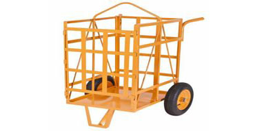 Carrinho Porta Bloco para Mini Grua
